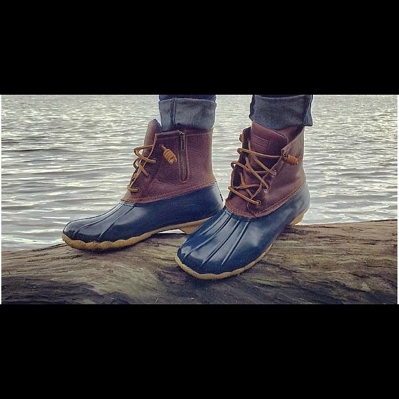 ❌SOLD❌Sperry Saltwater Duck Boots NWT - Picture 2 of 8